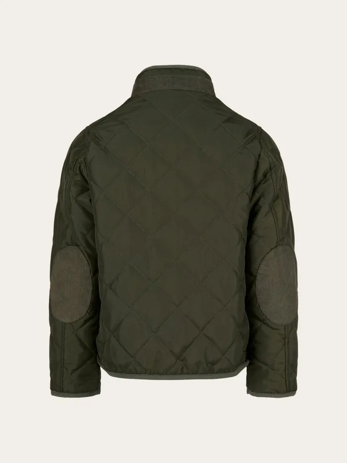 KnowledgeCotton Apparel Jackets REED Quilted Jacket Forrest Night 8211 Kids KnowledgeCotton Apparel Jackets REED Quilted Jacket Forrest Night 8211 Kids