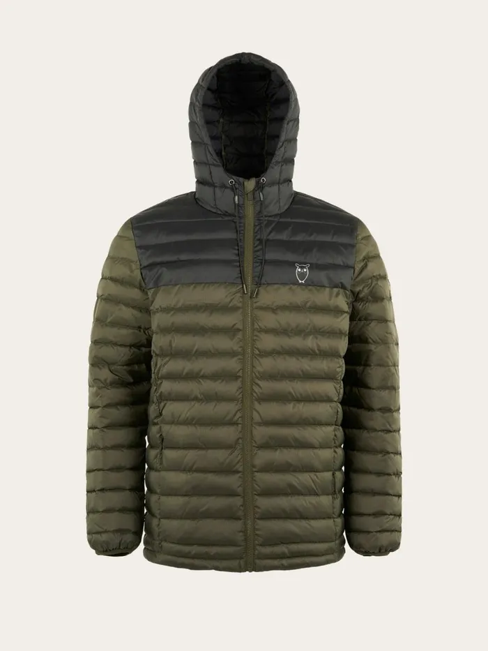 KnowledgeCotton Apparel Jackets REPREVE Rib Stop Quilted Jacket THERMO ACTIVE Forrest Night 8211 Kids KnowledgeCotton Apparel Jackets REPREVE Rib Stop Quilted Jacket THERMO ACTIVE Forrest Night 8211 Kids
