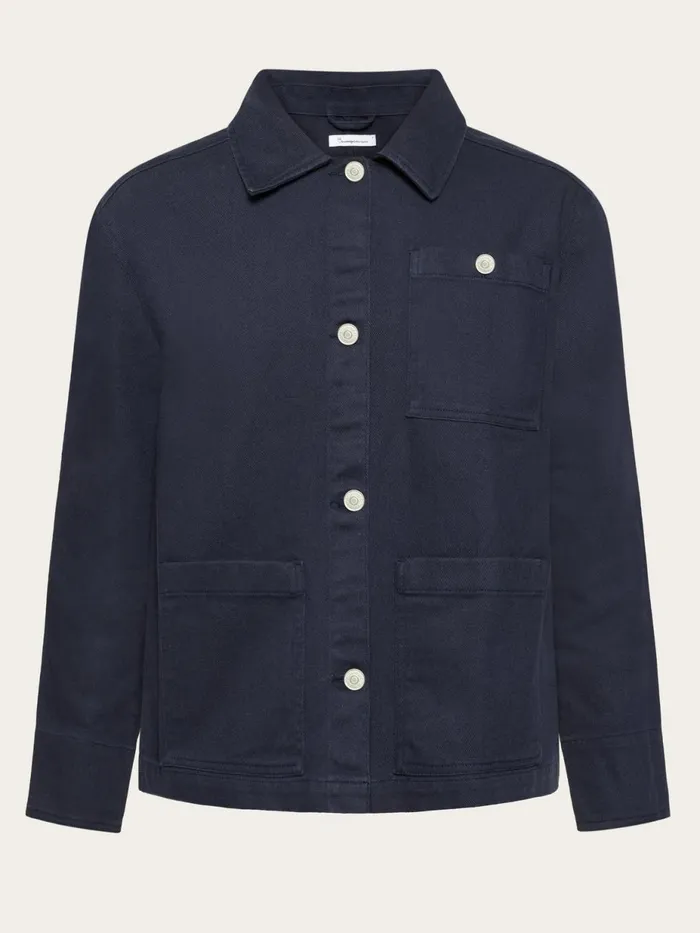 KnowledgeCotton Apparel Overshirts Twill Workwear Jacket Gotsvegan 8211 Women KnowledgeCotton Apparel Overshirts Twill Workwear Jacket Gotsvegan 8211 Women