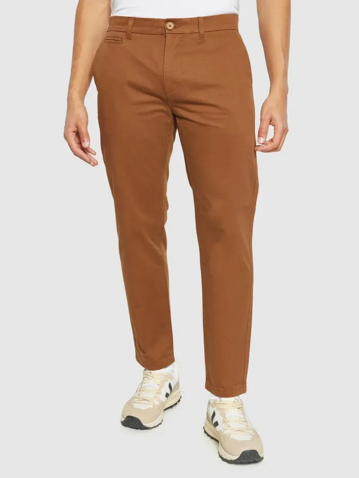 KnowledgeCotton Apparel Pants CHUCK Regular Twill Chino Pants Dachshund 8211 Men KnowledgeCotton Apparel Pants CHUCK Regular Twill Chino Pants Dachshund 8211 Men