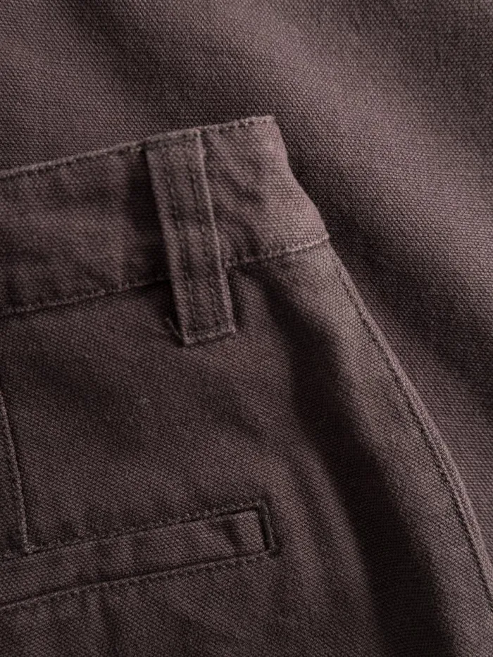 KnowledgeCotton Apparel Pants IRIS Mom Midrise Chino Chocolate Plum 8211 Women KnowledgeCotton Apparel Pants IRIS Mom Midrise Chino Chocolate Plum 8211 Women