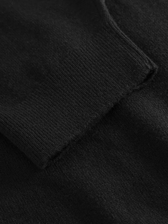 KnowledgeCotton Apparel Pants JADE Hybrid Knitted Jog Pants Black Jet 8211 Women