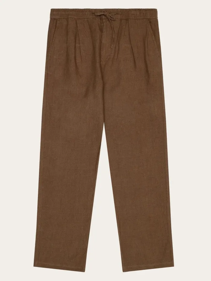 KnowledgeCotton Apparel Pants Loose Linen Pant Tuffet 8211 Men
