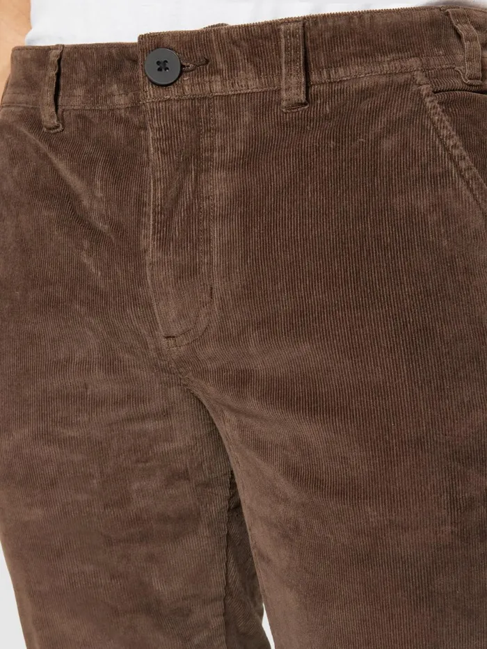 KnowledgeCotton Apparel Pants Organic Cotton Chuck Corduroy Pants GOTS Demitasse brown 8211 Men KnowledgeCotton Apparel Pants Organic Cotton Chuck Corduroy Pants GOTS Demitasse brown 8211 Men