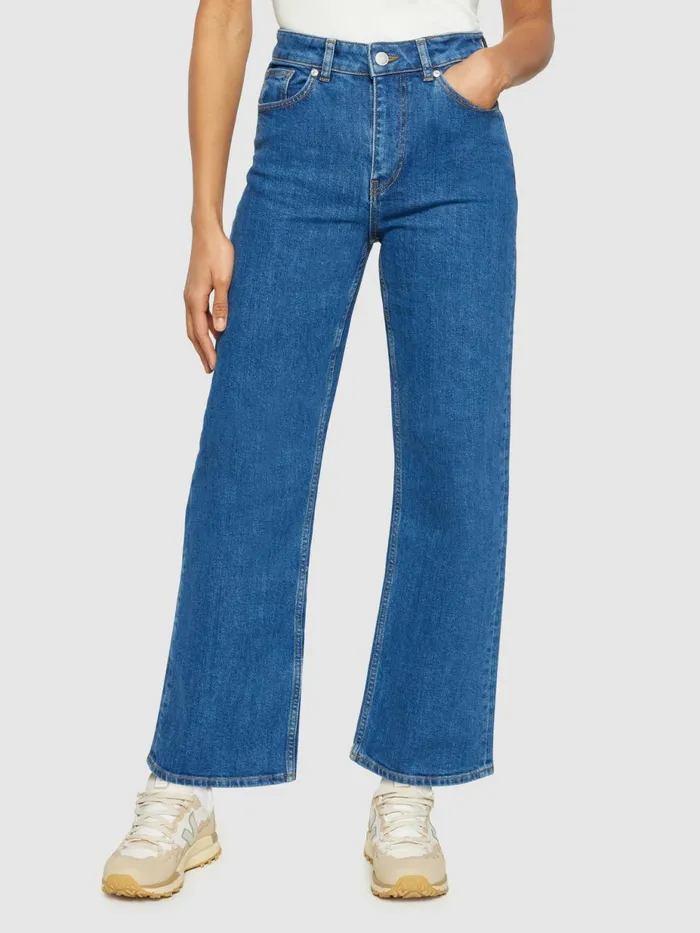 KnowledgeCotton Apparel Pants Organic Cotton Gale Jeans GOTS Medium Blue 8211 Women KnowledgeCotton Apparel Pants Organic Cotton Gale Jeans GOTS Medium Blue 8211 Women