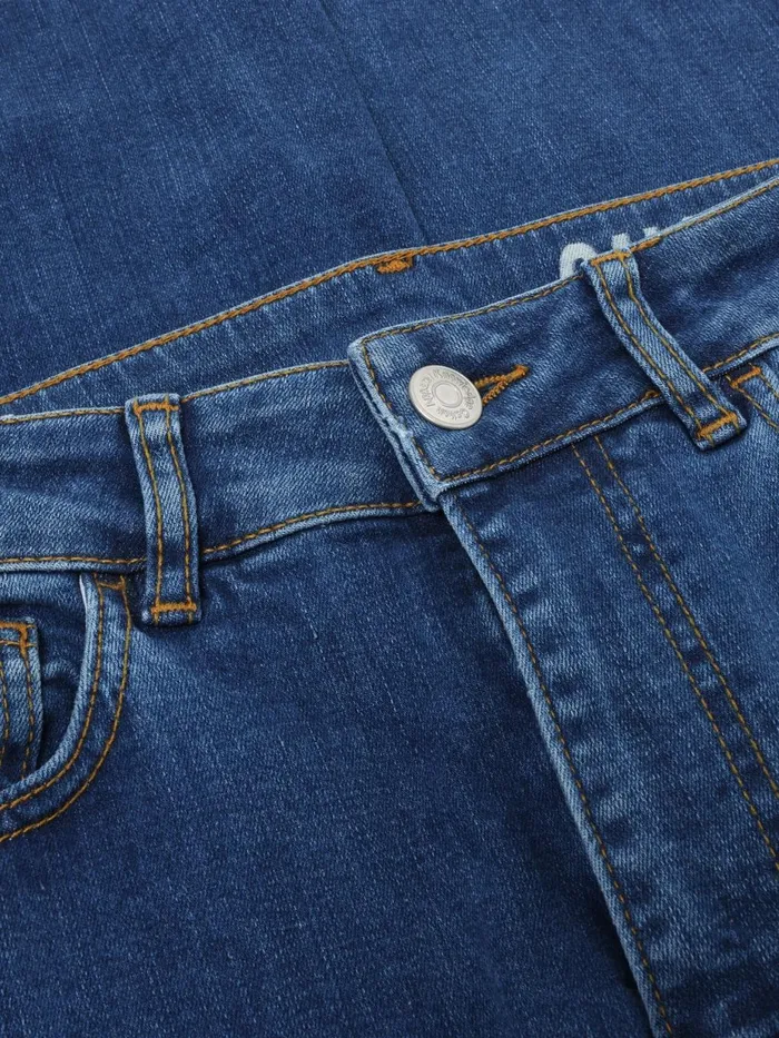 KnowledgeCotton Apparel Pants Organic Cotton Gale Jeans GOTS Medium Blue 8211 Women KnowledgeCotton Apparel Pants Organic Cotton Gale Jeans GOTS Medium Blue 8211 Women