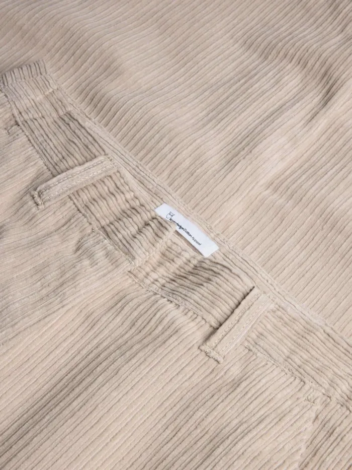 KnowledgeCotton Apparel Pants POSEY Wide Highrise Irregular Corduroy Pant Gotsvegan 8211 Women