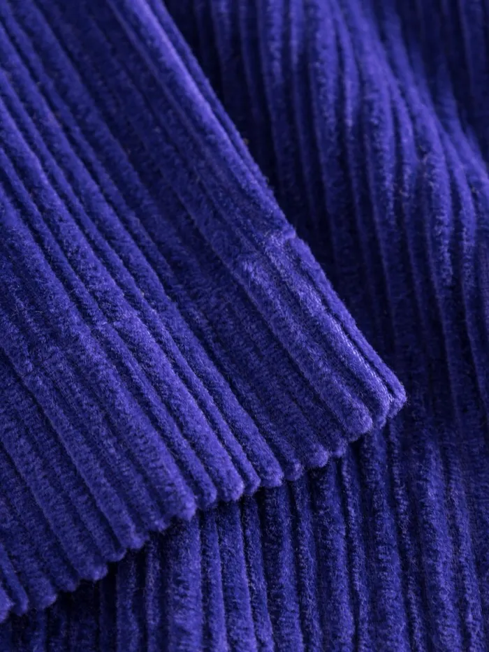 KnowledgeCotton Apparel Pants POSEY Wide Highrise Irregular Corduroy Pants Deep Purple 8211 Women KnowledgeCotton Apparel Pants POSEY Wide Highrise Irregular Corduroy Pants Deep Purple 8211 Women