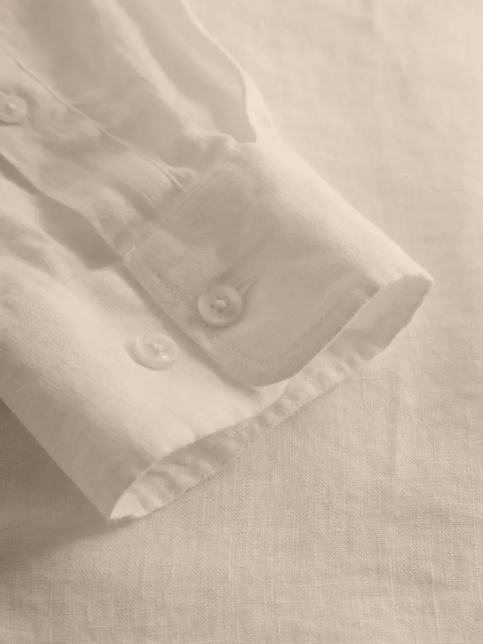 KnowledgeCotton Apparel Shirts Custom Fit Linen Shirt Light Feather Gray 8211 Men KnowledgeCotton Apparel Shirts Custom Fit Linen Shirt Light Feather Gray 8211 Men