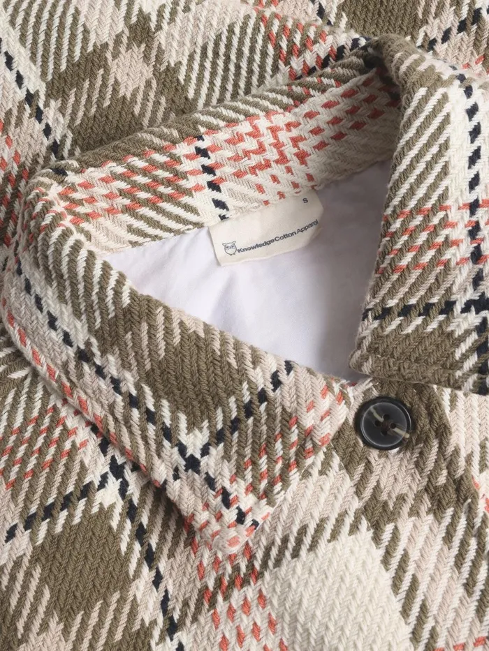 KnowledgeCotton Apparel Shirts Heavy Flannel Checked Overshirt Gotsvegan 8211 Women KnowledgeCotton Apparel Shirts Heavy Flannel Checked Overshirt Gotsvegan 8211 Women