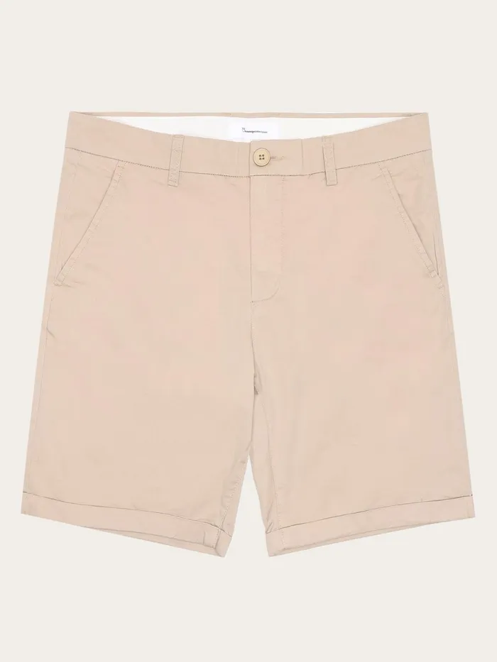 KnowledgeCotton Apparel Shorts CHUCK Regular Chino Poplin Shorts Light Feather Gray 8211 Men KnowledgeCotton Apparel Shorts CHUCK Regular Chino Poplin Shorts Light Feather Gray 8211 Men