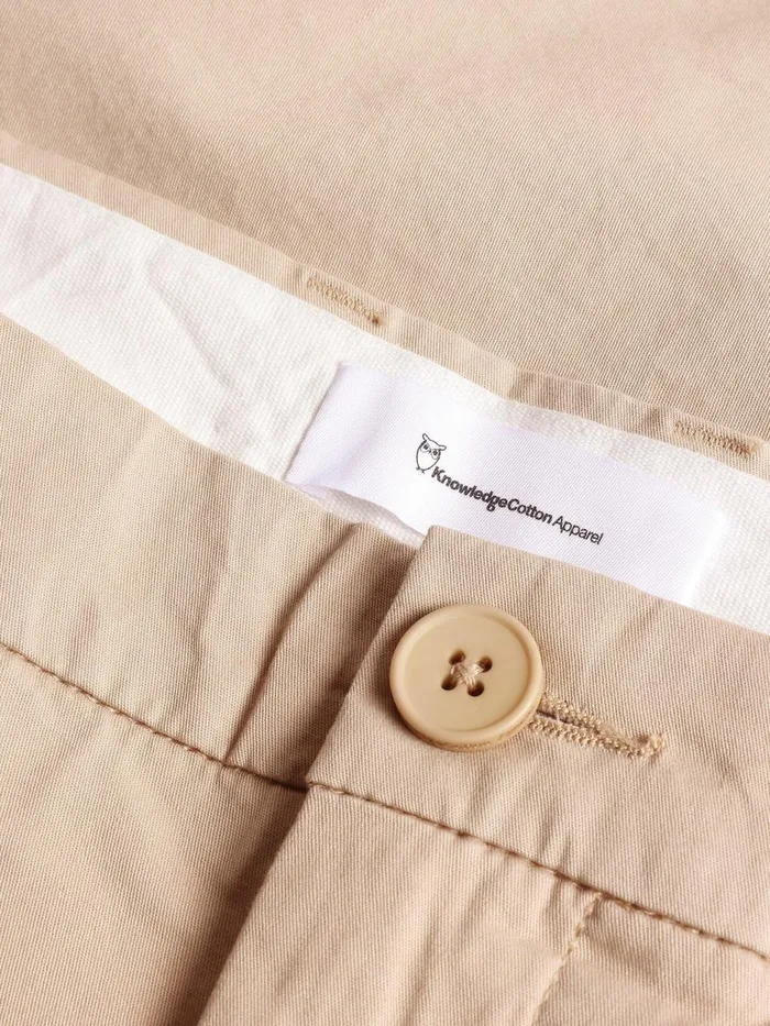 KnowledgeCotton Apparel Shorts CHUCK Regular Chino Poplin Shorts Light Feather Gray 8211 Men KnowledgeCotton Apparel Shorts CHUCK Regular Chino Poplin Shorts Light Feather Gray 8211 Men