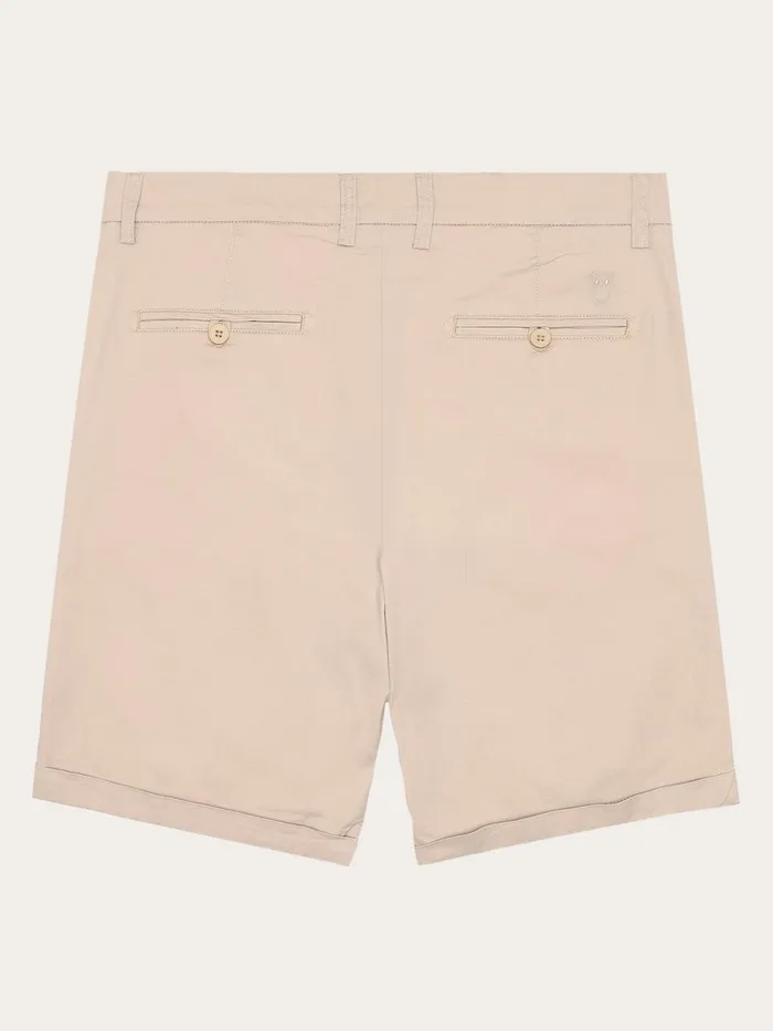 KnowledgeCotton Apparel Shorts CHUCK Regular Chino Poplin Shorts Light Feather Gray 8211 Men KnowledgeCotton Apparel Shorts CHUCK Regular Chino Poplin Shorts Light Feather Gray 8211 Men