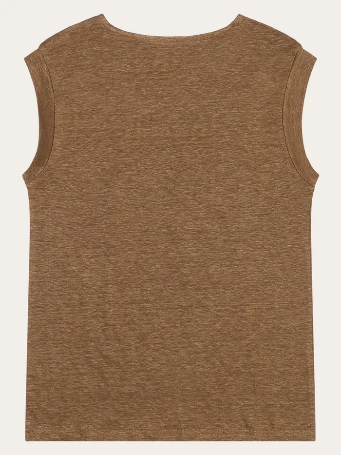 KnowledgeCotton Apparel TShirts And Tops Loose Fold Up Linen Tshirt Tuffet 8211 Women KnowledgeCotton Apparel TShirts And Tops Loose Fold Up Linen Tshirt Tuffet 8211 Women