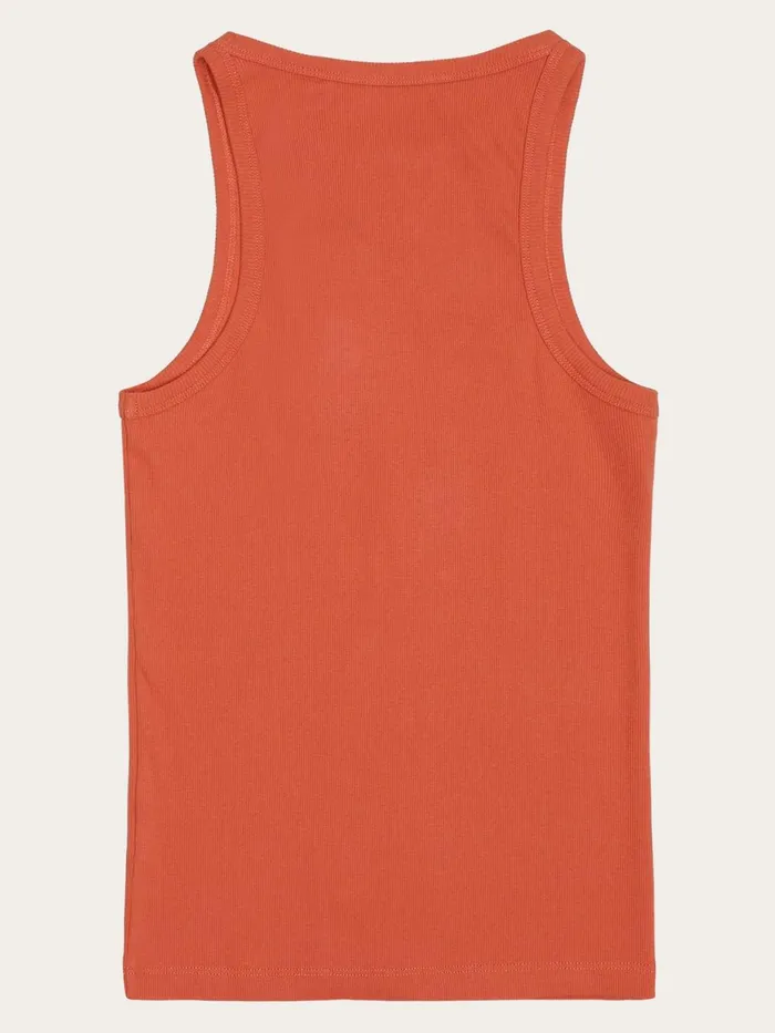KnowledgeCotton Apparel TShirts And Tops Racer Rib Top Langoustino 8211 Women KnowledgeCotton Apparel TShirts And Tops Racer Rib Top Langoustino 8211 Women