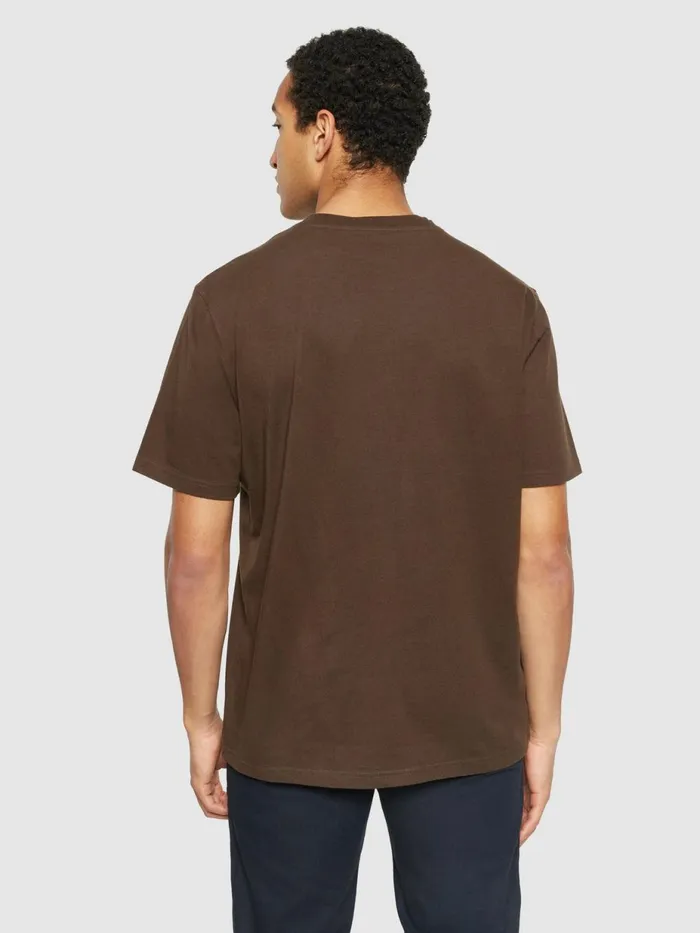 KnowledgeCotton Apparel TShirts Regular Fit Owl Chest Embroidery Tshirt Demitasse brown 8211 Men KnowledgeCotton Apparel TShirts Regular Fit Owl Chest Embroidery Tshirt Demitasse brown 8211 Men