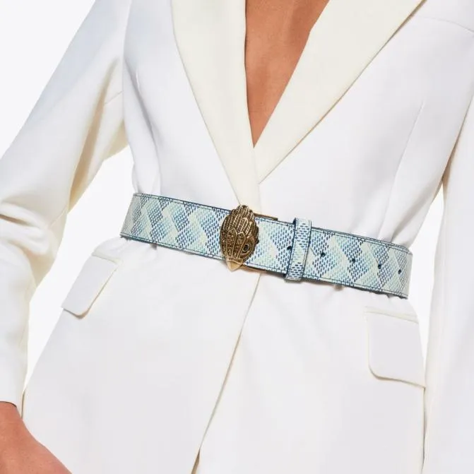 Kurt Geiger Belts Kensington Belt Bone Combination 8211 Women
