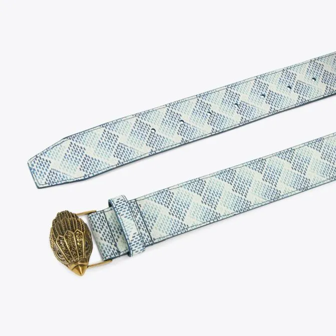 Kurt Geiger Belts Kensington Belt Bone Combination 8211 Women