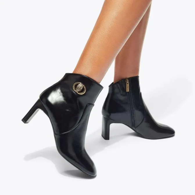 Kurt Geiger Boots Chelsea Square Toe Bootie Black 8211 Women