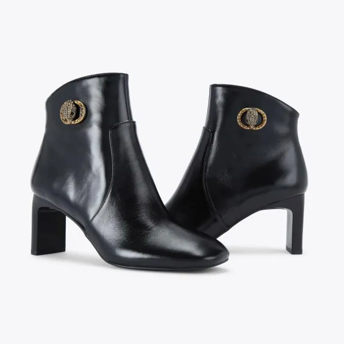 Kurt Geiger Boots Chelsea Square Toe Bootie Black 8211 Women