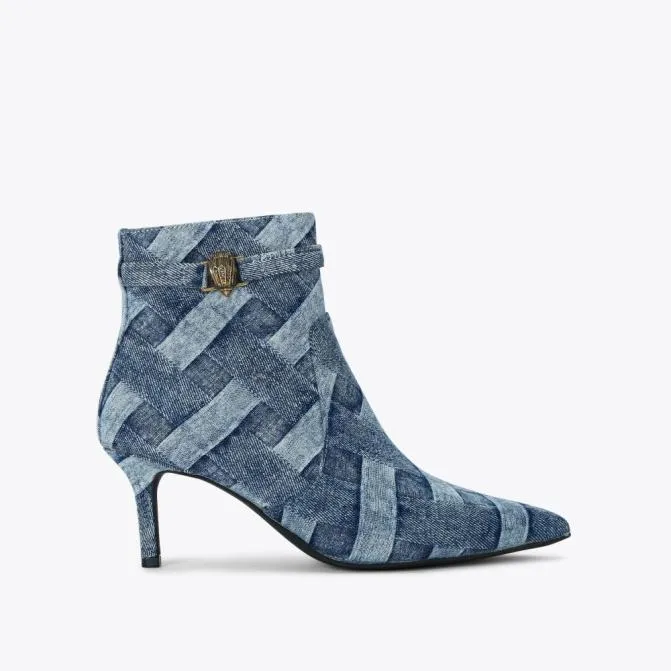 Kurt Geiger Boots Kensington Flexi Ankle Boot Denim 8211 Women