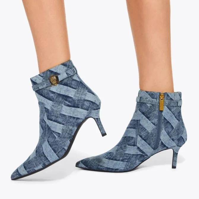 Kurt Geiger Boots Kensington Flexi Ankle Boot Denim 8211 Women