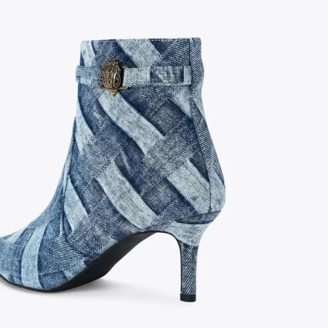 Kurt Geiger Boots Kensington Flexi Ankle Boot Denim 8211 Women