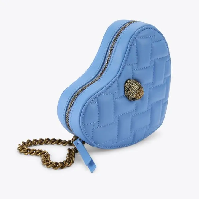 Kurt Geiger Crossbody Bags Kensington Heart Bag Mid Blue 8211 Women
