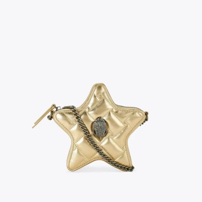 Kurt Geiger Crossbody Bags Kensington Star Cross Body Bag Gold 8211 Women