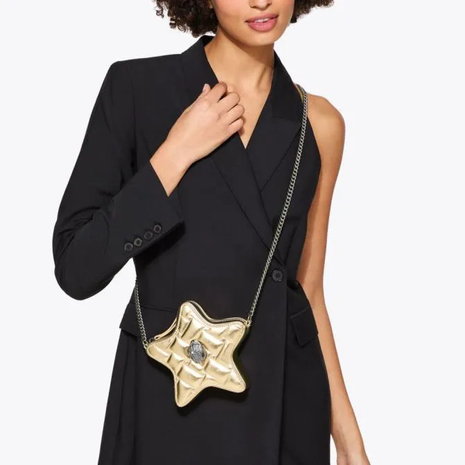 Kurt Geiger Crossbody Bags Kensington Star Cross Body Bag Gold 8211 Women
