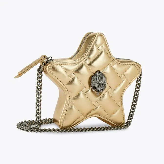 Kurt Geiger Crossbody Bags Kensington Star Cross Body Bag Gold 8211 Women