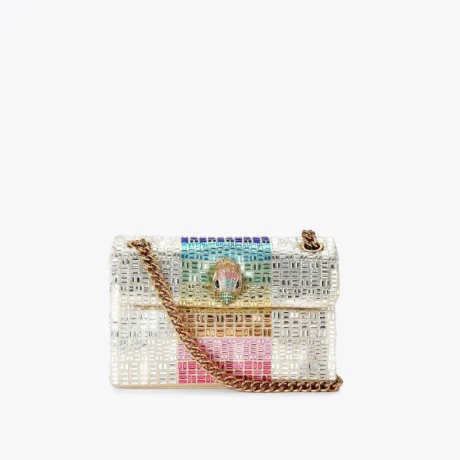 Kurt Geiger Crossbody Bags Mini Crystal Kensington Bag White Other 8211 Women