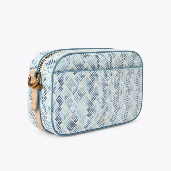 Kurt Geiger Crossbody Bags Small Camden Camera Bag White Comb 8211 Women