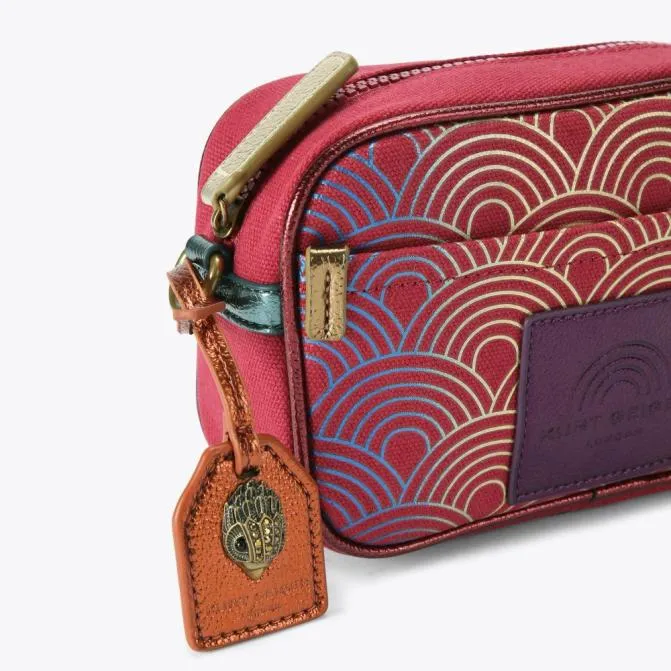 Kurt Geiger Crossbody Bags Small Southbank Camera Bag Red Combination 8211 Women