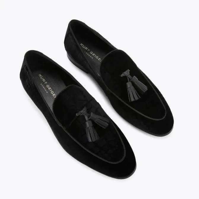 Kurt Geiger Dress Shoes Henry Loafer Black 8211 Men