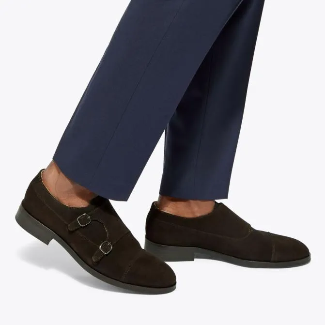 Kurt Geiger Dress Shoes Mens Hunter Monk Dark Brown 8211 Men