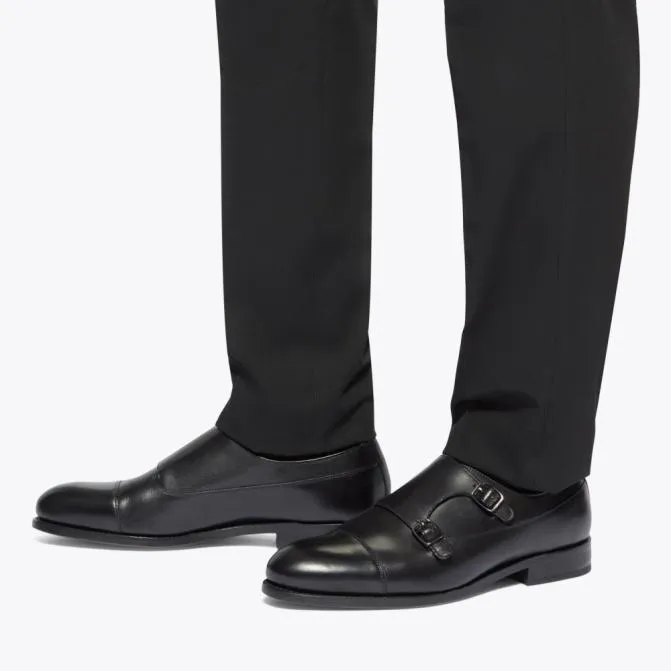 Kurt Geiger Dress Shoes Sloane Monk Shoe Black 8211 Men