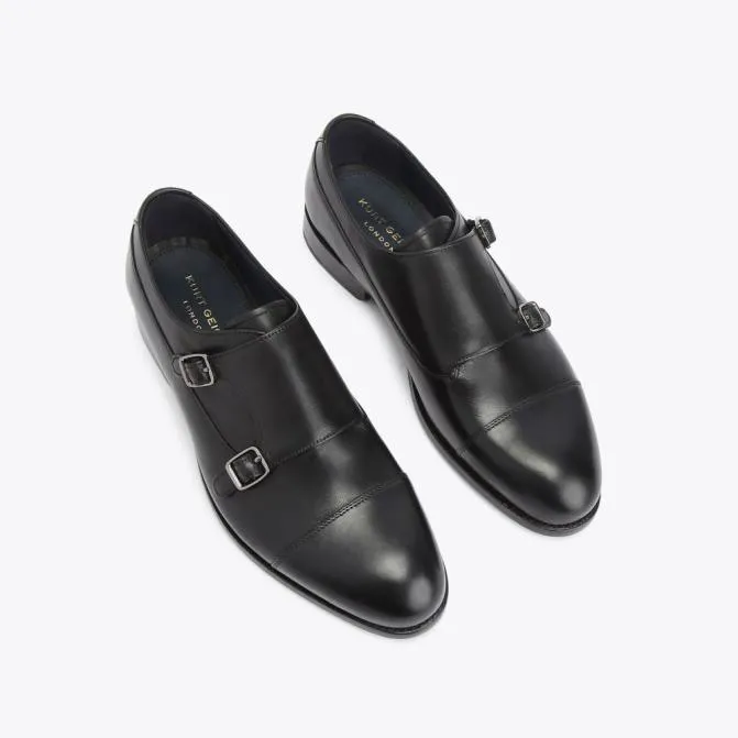 Kurt Geiger Dress Shoes Sloane Monk Shoe Black 8211 Men