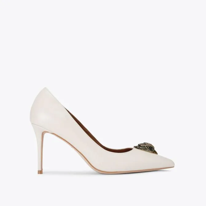 Kurt Geiger Heels Belgravia Eagle Court Bone 8211 Women