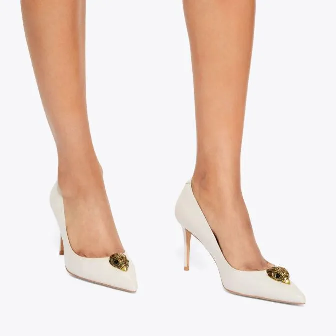Kurt Geiger Heels Belgravia Eagle Court Bone 8211 Women