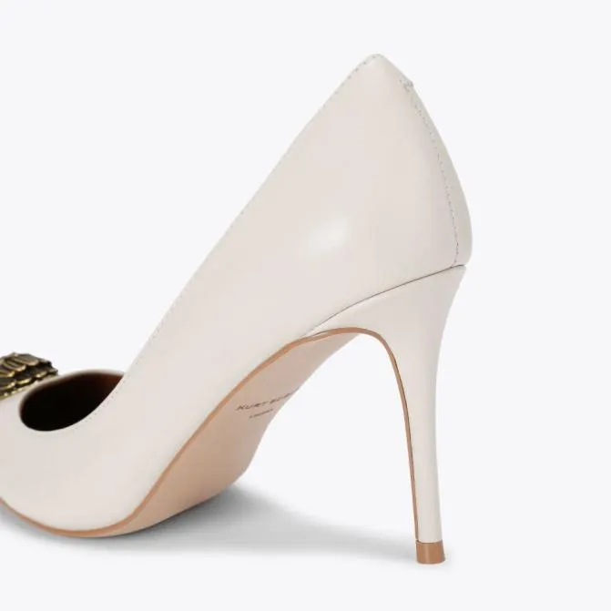 Kurt Geiger Heels Belgravia Eagle Court Bone 8211 Women