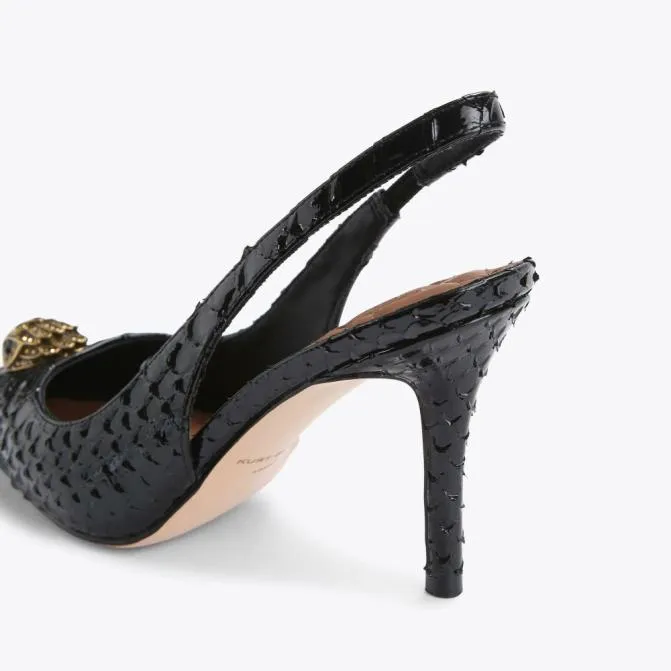Kurt Geiger Heels Belgravia High Sling Back Heel Black Other 8211 Women