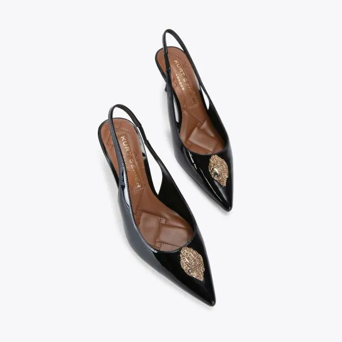 Kurt Geiger Heels Belgravia Sling Back Heels Black 8211 Women