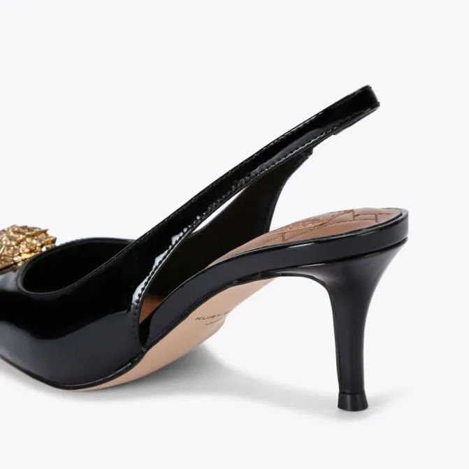 Kurt Geiger Heels Belgravia Sling Back Heels Black 8211 Women