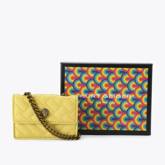 Kurt Geiger Micro Bags Micro Kensington Yellow 8211 Women