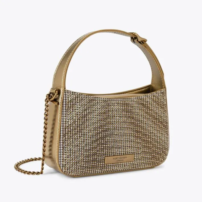 Kurt Geiger Mini Bags Mini Bond Shoulder Bag Beige 8211 Women