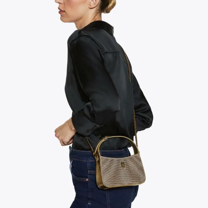 Kurt Geiger Mini Bags Mini Bond Shoulder Bag Beige 8211 Women