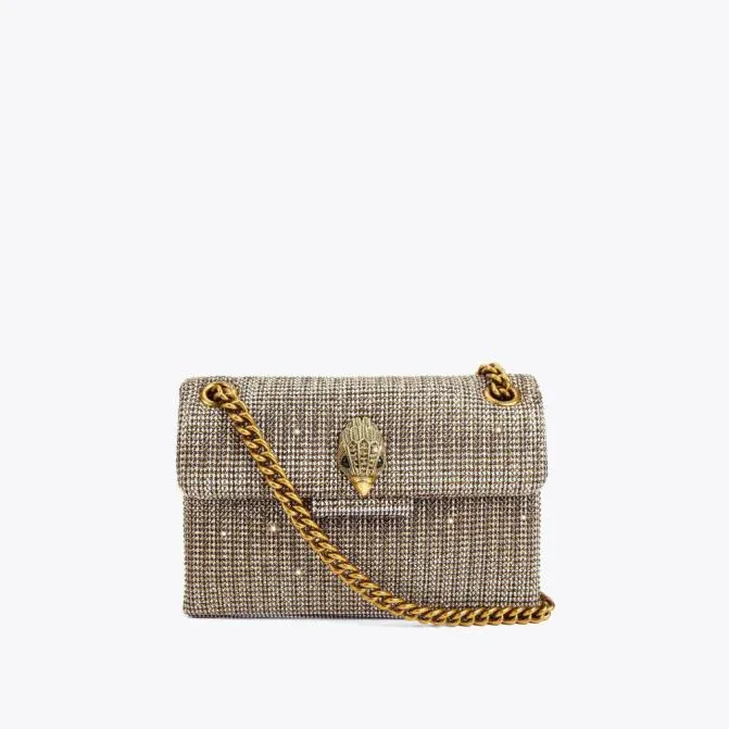 Kurt Geiger Mini Bags Mini Fabric Kensington Bag Beige 8211 Women