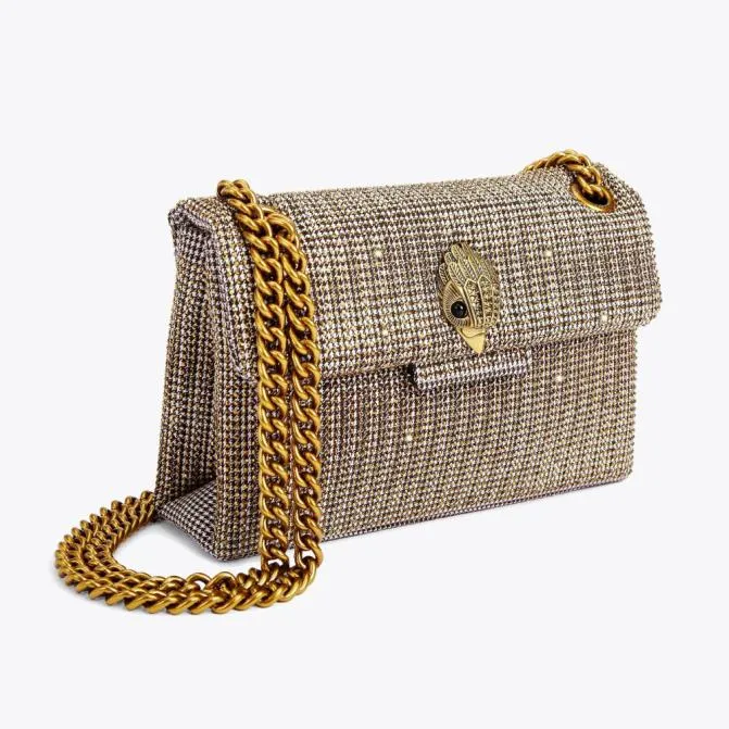 Kurt Geiger Mini Bags Mini Fabric Kensington Bag Beige 8211 Women