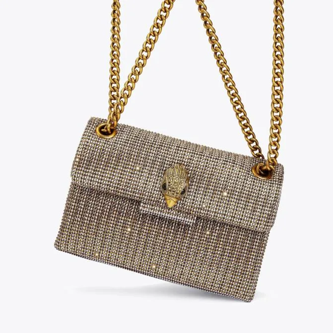 Kurt Geiger Mini Bags Mini Fabric Kensington Bag Beige 8211 Women